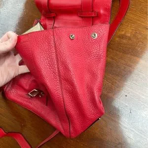 Proenza Schouler Red PS Courier leather backpack Proenza Schouler PS Courier Bag Reference Guide - Spotted  main image 4